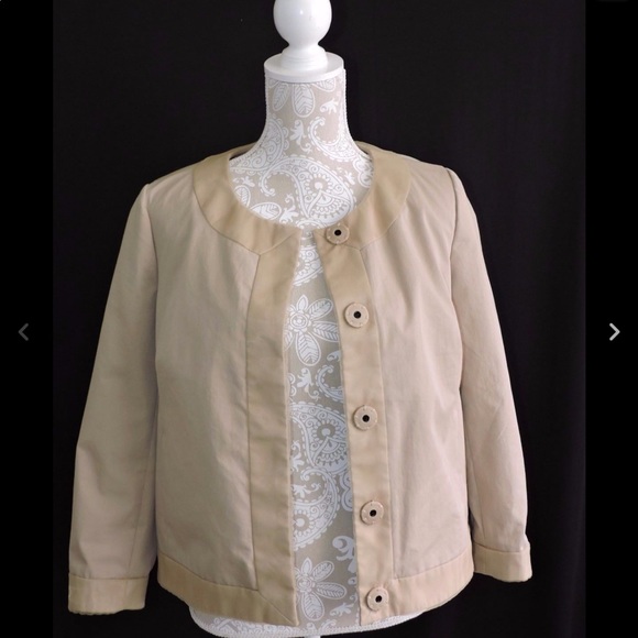 J Crew Collection Organza-trim Regalo Jacket - Picture 4 of 9
